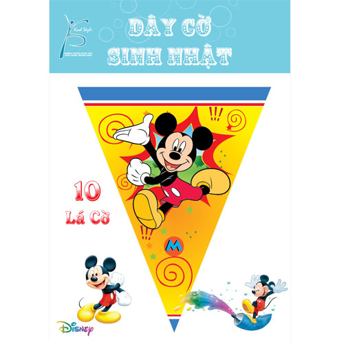 Dây cờ sinh nhật Mickey